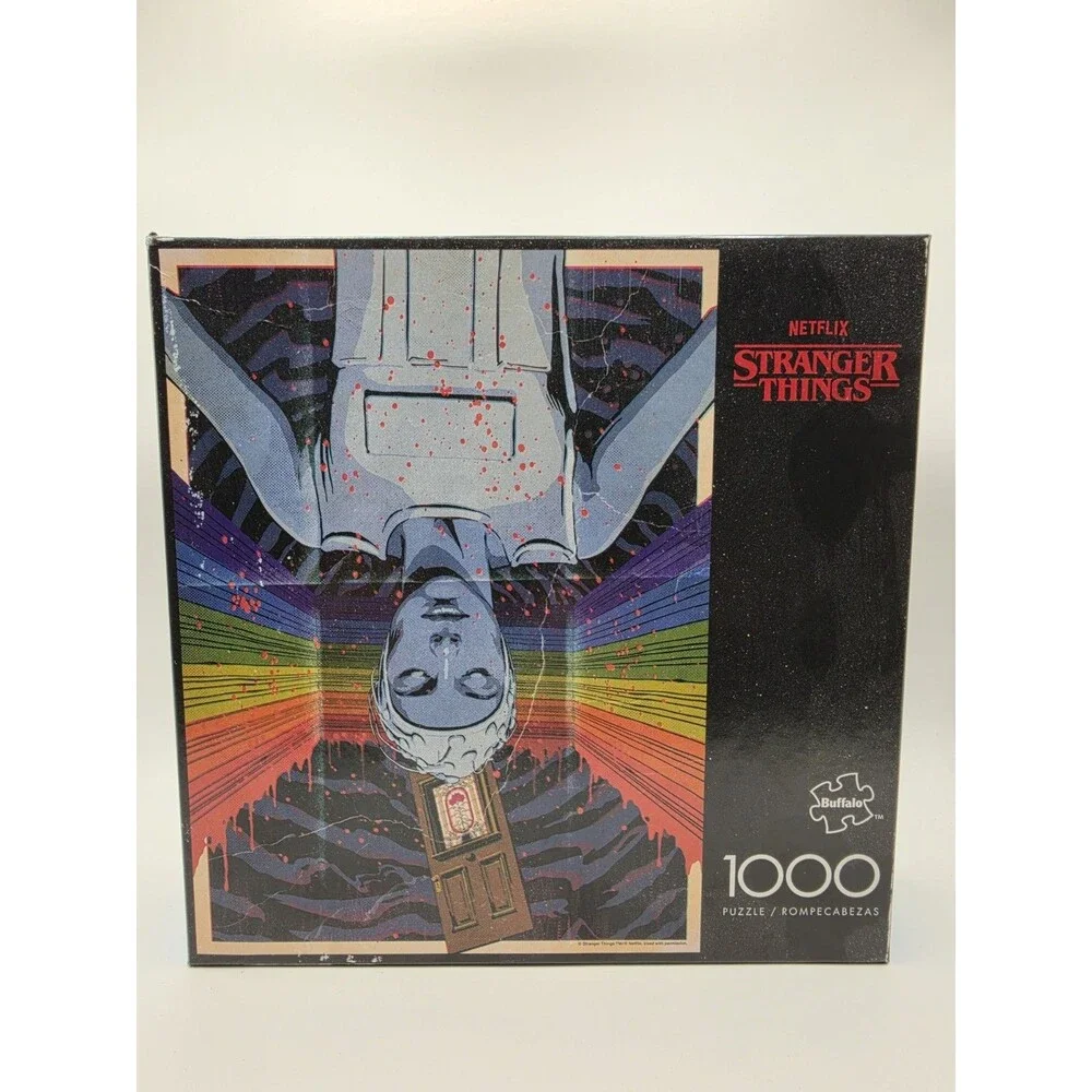 Buffalo Games Stranger Things Netflix 1000-Piece Interlocking Cardboard Puzzle